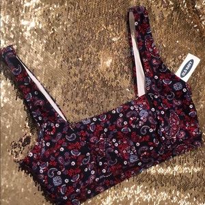 Old Navy Scoop Neck Bathing Suit Top